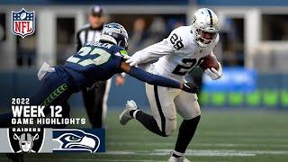 Seattle Seahawks vs. Las Vegas Raiders Full Game Highlights | NFL Week 12, 2022