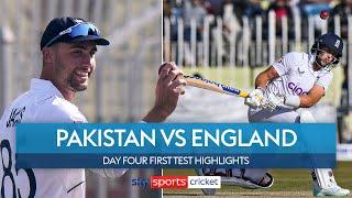 England in attack mode produce thrilling day of cricket ???? | Pakistan v England | Day Four Highlig