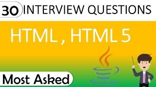 HTML 5 interview Questions and Answers | HTML 5 Programming Tutorial | Techprofree