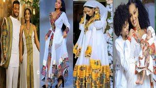 #ethiopian #modern traditional clothes #habesha kemis #new desing