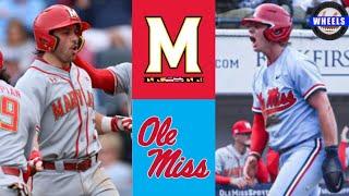 #13 Maryland vs #4 Ole Miss Highlights (Game 3) | 2023 College Baseball Highlights