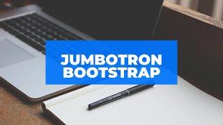 Jumbotron in Bootstrap #WebDevwithAditya