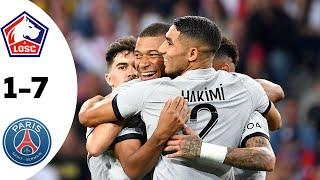 Lille vs PSG 1-7 All Gоals Extеndеd Hіghlіghts 2022