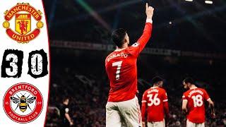 Manchester United Vs Brentford 3-0 All Goals & Extended Highlights Epl 2022 HD