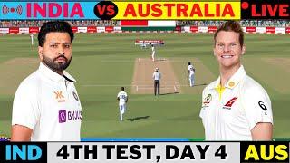 India Vs Australia, 4th Test Day 4, Ahmedabad | Live Scores & Commentary | IND vs AUS