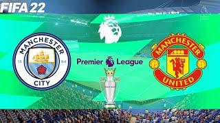 FIFA 22 | Manchester City vs Manchester United - 2021/22 English Premier League Season - Gameplay