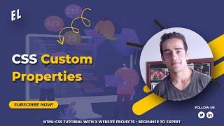 HTML-CSS Tutorial Lesson 45: CSS Custom Properties