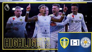 Highlights: Leeds United 1-1 Leicester City | RAPHINHA SCORES AGAIN! | Premier League