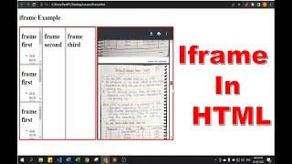 HTML iframe Tag Tutorial in Hindi | iframe Tag With All Attributes Explained