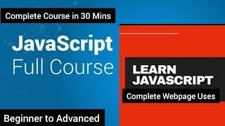 Javascript Tutorial | Javascript Full Course  - Beginner to Advance | JSON Scripting Language |Tamil