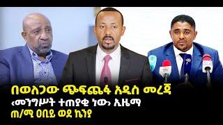 ???? ????በወለጋው ጭፍጨፋ አዲስ መረጃ | ‹መንግሥት ተጠያቂ ነው› ኢዜማ | ጠ/ሚ ዐቢይ ወደ ኬንያ