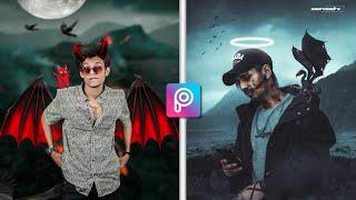 Creative Devil Concept | PicsArt Tutorial 2022 | Amazing Evil Devil Effect Photo Editing | RTWORLD