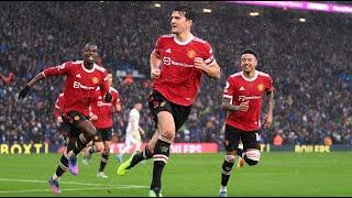 Leeds 2:4 Manchester Utd | England Premier League | All goals and highlights | 20.02.2022