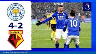 Leicester City vs Watford 4-2 | All Goals & Highlights | Premier League 2021/22 | Matchday 13