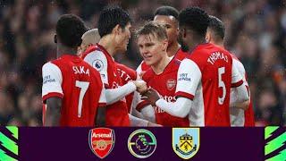 Highlights |  Arsenal vs Burnley |  Premier League 2021/22 | Match Highlights