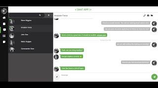 Build a Whatsapp Chat Messenger UI Clone in HTML5 CSS3 and Javascript Using Greensock Animations