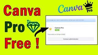 Canva Pro???? For Free 2022 Step By Step| Canva Pro???? Account For Free| Web Tech