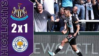 Newcastle United vs Leicester City 2-1 | Premier League 2022 | Match Highlights