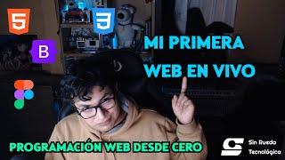 ¿Cómo crear mi primera página web con HTML y Bootstrap? En vivo