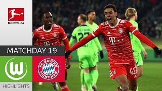 VfL Wolfsburg - FC Bayern München 2-4 | Highlights | Matchday 19 – Bundesliga 2022/23