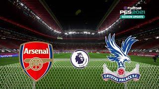 ???? Arsenal vs Crystal Palace | Premier League 2022/23 | eFootball PES Gameplay