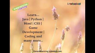 Java | Python | Html | CSS| Game Development| 3D designing| App Development many more for beginners!