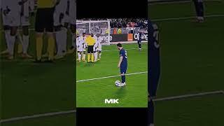 Messi's freekick from this angle???????? #football #footballhighlights #messi #viral #shorts #messip