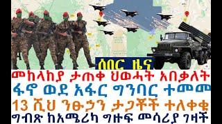 Ethiopian News: መከላከያ ታጠቀ ህወሓት አበቃለት| ፋኖ ወደ አፋር ተመመ| 13 ሺህ ተለቀቁ| zehabesha 4 | Feta Daily | etv news