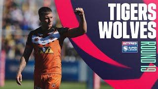 Highlights | Castleford Tigers v Warrington Wolves, Round 19, 2022 Betfred Super League