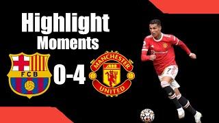 FC Barcelona vs Manchester United|highlights| #football #ronaldo #goals