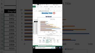 #excel #shorts #youtubeshorts #amazing #chart #table #youtube #video #exceltips #exceltutorial #how