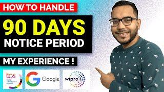 How To Handle 90 Days Notice Period With HR ???? ( My Personal Experience ) #softwareengineer