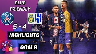 PSG vs Riyadh All-Star || (5-4) All Goals & Highlights || Club Friendly 2022