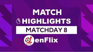 Premier league matchday 8 goals and Highlights 2021/2022