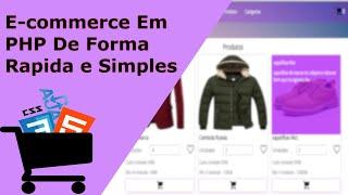 COMO FAZER UM E-COMMERCE EM PHP HTML5,CSS3, JAVASCRIPT,AJAX, CARRINHO DE COMPRAS ,SISTEMA DE LIKE #1