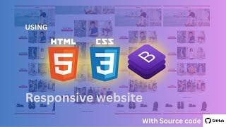 Build A Responsive Multipage  Website using HTML CSS & Bootstrap  Tutorial