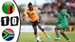 Zambia vs South Africa (1-0) | COSAFA Women's Championship 2022 FINAL - Goals and Highlights