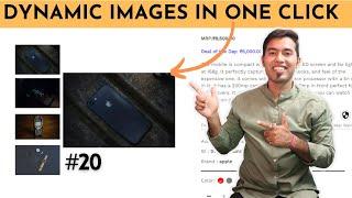 React Ecommerce Website #20: Dynamic Images Functionality in One Click ????