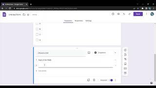 Understanding Google Forms Question Types | Types Of Questions In Google Forms (2022)