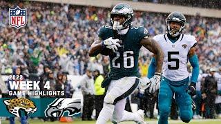 Jacksonville Jaguars vs. Philadelphia Eagles | Week 4 2022 Game Highlights