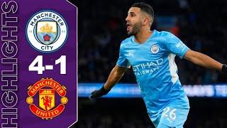 Extended Highlights | Man United vs Man City 1-4 | Epl Highlights Today | Pes 21 Gameplay