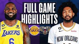 New Orleans Pelicans vs. Los Angeles Lakers Full Game Highlights | Feb 15 | 2022-2023 NBA Season