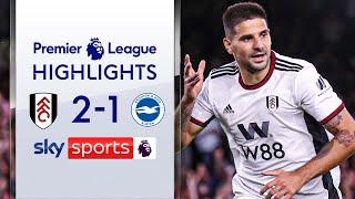 Mitrovic stars as Fulham end Brighton's unbeaten start | Fulham 2-1 Brighton | PL highlights!