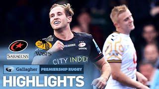 Saracens v Wasps - HIGHLIGHTS | FOUR Tries For Malins | Gallagher Premiership 2021/22