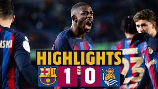 HIGHLIGHTS I BARÇA 1-0 REAL SOCIEDAD | COPA DEL REY ????????????