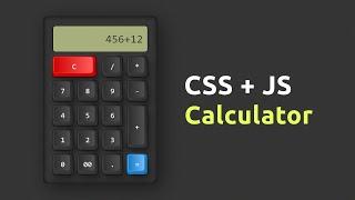 CSS & Javascript Working Calculator UI Design | Claymorphism @Online Tutorials