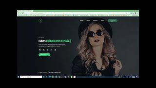 How To Create Responsive Personal Website Using Only HTML and CSS | Portfolio Website 2022