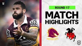 Brisbane Broncos v St George Illawarra Dragons | Match Highlights | Round 17, 2022 | NRL