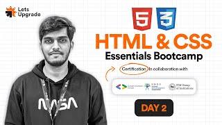 Day 2 | HTML Tags | HTML & CSS Essentials Bootcamp (5 Days)