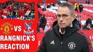 Manchester United 1-0 Crystal Palace : Ralf Rangnick's first Manchester United Interview